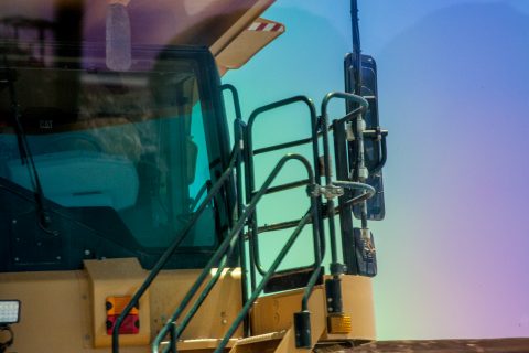 Earth moving lorry, Super Pit, Kalgoorlie-Boulder, WA