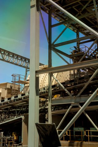 Processing machinery, Super Pit, Kalgoorlie-Boulder WA