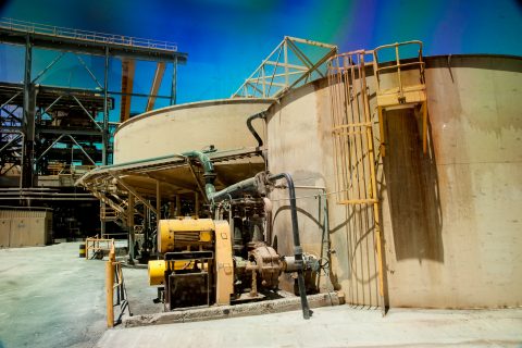 Processing machinery, Super Pit, Kalgoorlie-Boulder WA