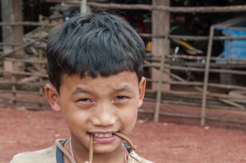 Akha villager, Laos
