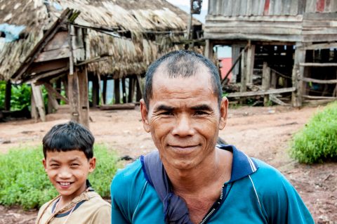Akha villager, Laos