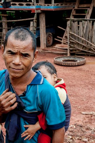 Akha villager, Laos
