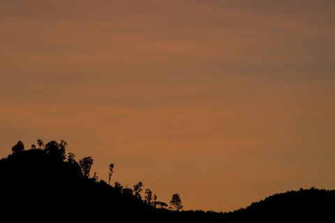 Sunset, Nam Ou River, Laos