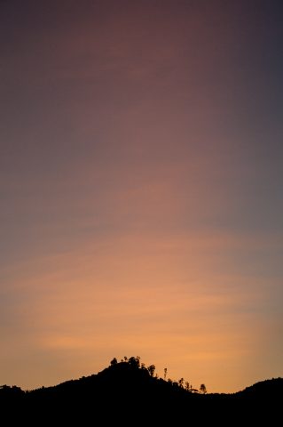Sunset, Nam Ou River, Laos