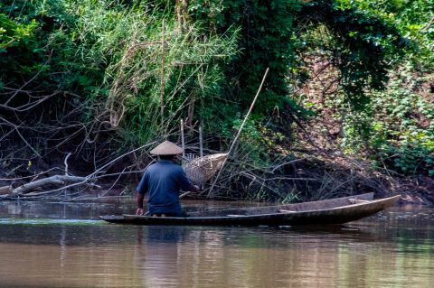 Fishing, Nam Ou River, Laos