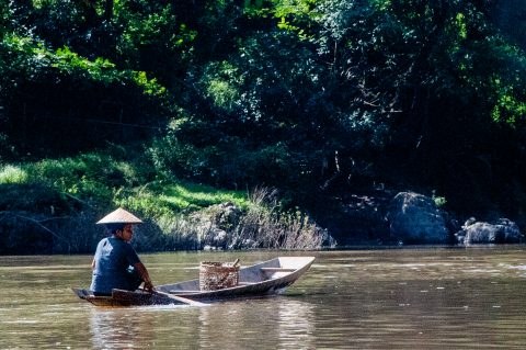 Fishing, Nam Ou River, Laos