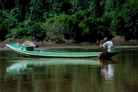 Fishing, Nam Ou River, Laos