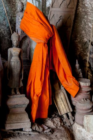 Pak Ou Caves on Nam Ou river, Laos