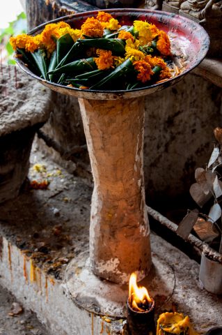 Pak Ou Caves on Nam Ou river, Laos