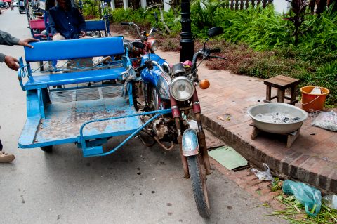 Local transport, Luang Prabang, Laos