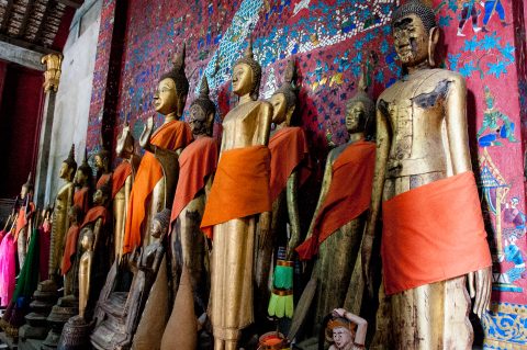 Haw Pha Bang temple, Luang Prabang, Laos