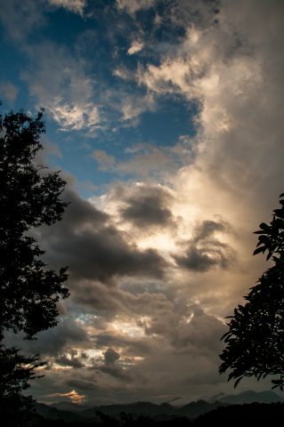 Sunset over the Mekong, Luang Prabang, Laos