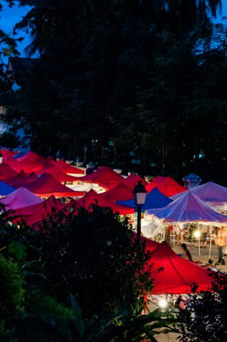 Nght market, Luang Prabang, Laos
