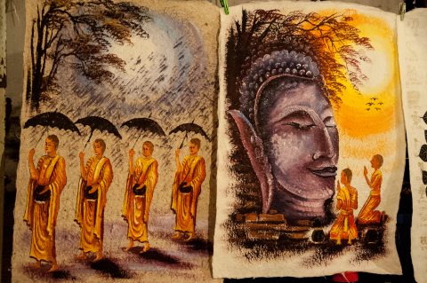 Night market, Luang Prabang, Laos