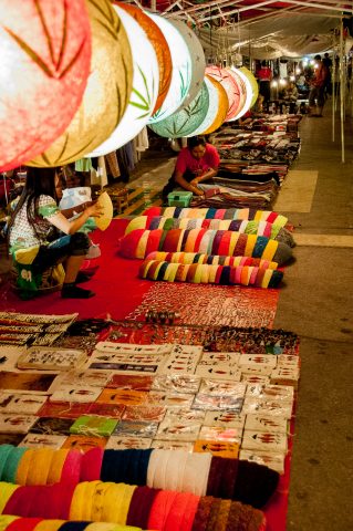 Night market, Luang Prabang, Laos