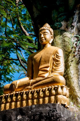 Phi Si Hill temple, Luang Prabang, Laos
