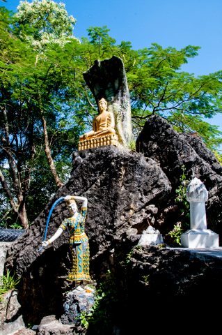 Phi Si Hill temple, Luang Prabang, Laos