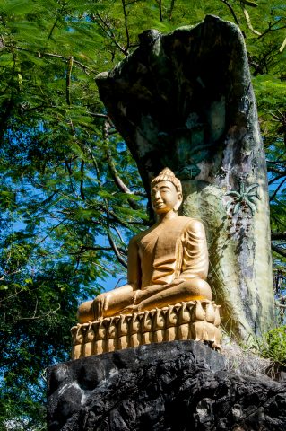 Phi Si Hill temple, Luang Prabang, Laos