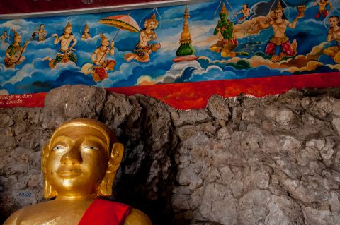 Phi Si Hill temple, Luang Prabang, Laos
