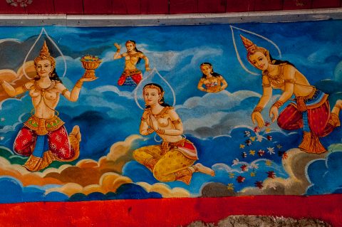 Phi Si Hill temple, Luang Prabang, Laos