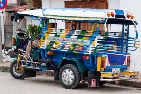 Local bus, Luang Prabang, Laos