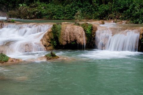 Kuang Si Waterfalls, near Luang Prabang, Laos