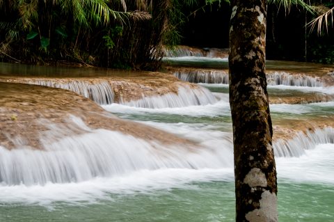 Kuang Si Waterfalls, near Luang Prabang, Laos