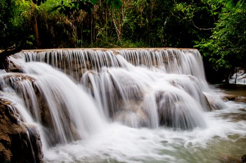 Kuang Si Waterfalls, near Luang Prabang, Laos