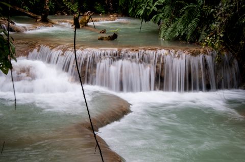 Kuang Si Waterfalls, near Luang Prabang, Laos