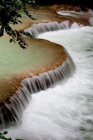 Kuang Si Waterfalls, near Luang Prabang, Laos