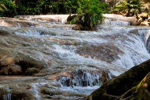 Kuang Si Waterfalls, near Luang Prabang, Laos