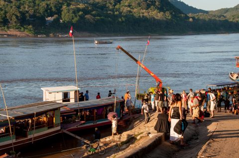 Landing at Luang Prabang, Laos
