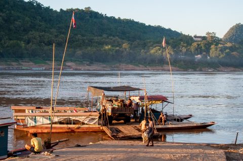 Landing at Luang Prabang, Laos