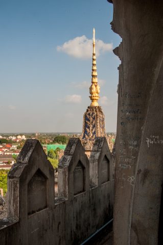 View from Patuxai, Vientiane, Laos