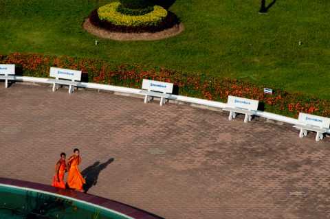 View from Patuxai, Vientiane, Laos