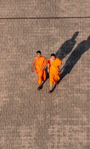 View from Patuxai, Vientiane, Laos