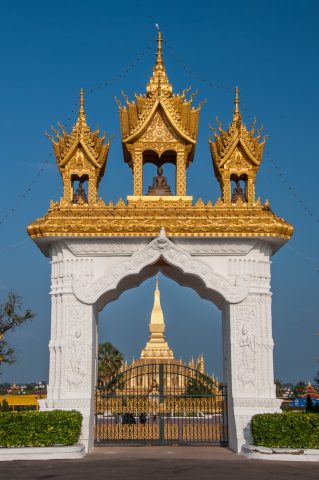 Pha That Luang, Vientiane, Laos