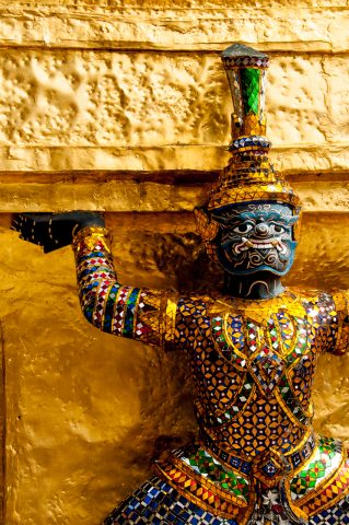 Temple of the Emerald Buddha, Bangkok, Thailand