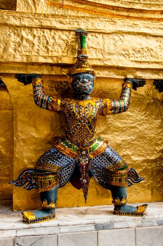 Temple of the Emerald Buddha, Bangkok, Thailand