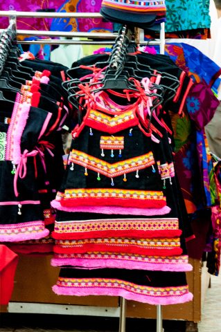 Night bazaar, Chiang Rai, Thailand