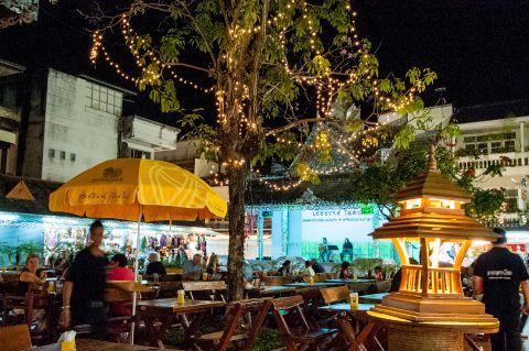 Night bazaar, Chiang Rai, Thailand