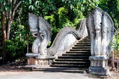 Wat Phra That Pukhao, Chiang Saen, Thailand