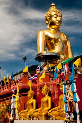 Phra Chiang Saen Si Phaendin,  Golden Triangle, Thailand
