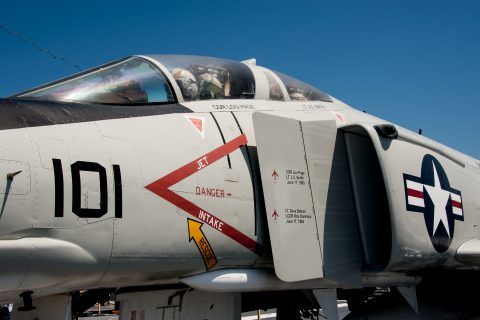 VF-21 Phantom, USS Midway, San diego, California