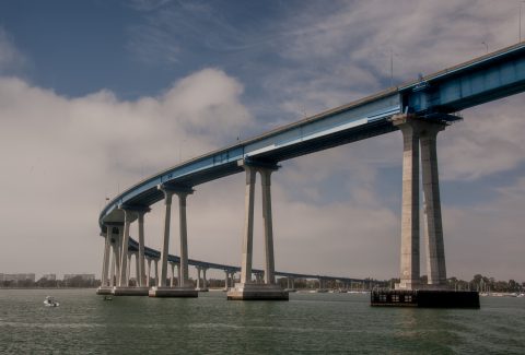 Coronade Bay bridge, San Diego, Callifornia