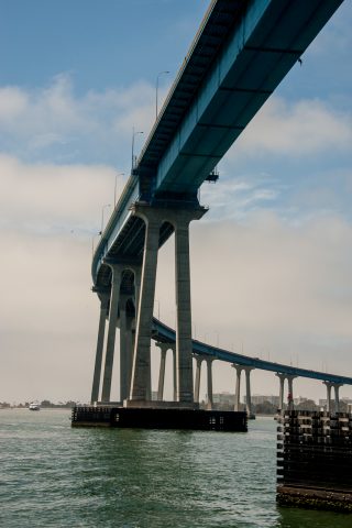 Coronado Bay bridge, San Diego, Callifornia