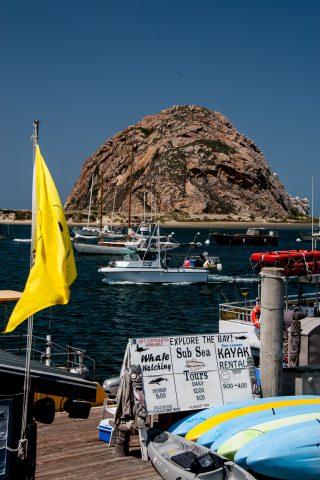 Morro Rock & bay, California