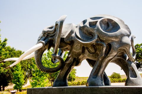 'Gentle Giant' by J Jagger, Sculpterra Sculpture Garden, Paso. R