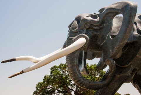 'Gentle Giant' by J Jagger, Sculpterra Sculpture Garden, Paso. R