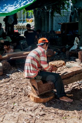 Carver, Wat Lang Ka, Phnom Peng